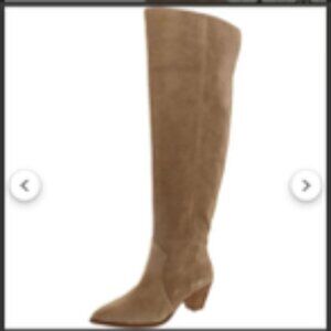 Vince Camuto Tan Suede Over the Knee Boot - Size 12